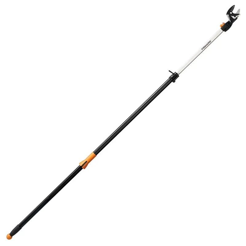 Fiskars Extendable Pruning Pole – Adjustable 7.9 to 12 ft, Precision-Cut Design