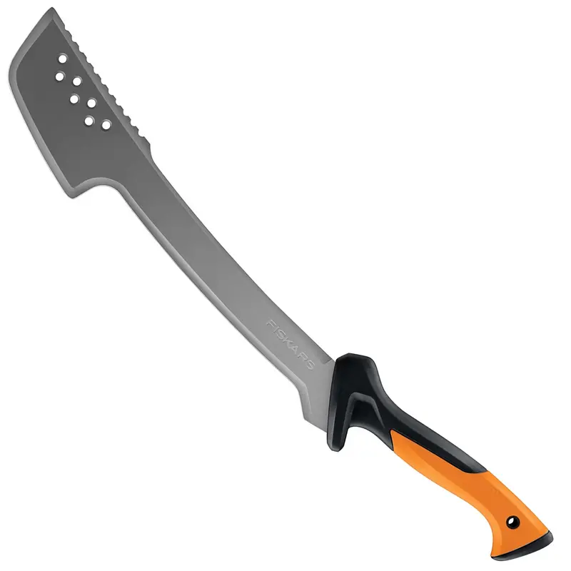 Fiskars Machete Axe – 18-Inch Hardened Steel Blade, All-Purpose Cutting Tool