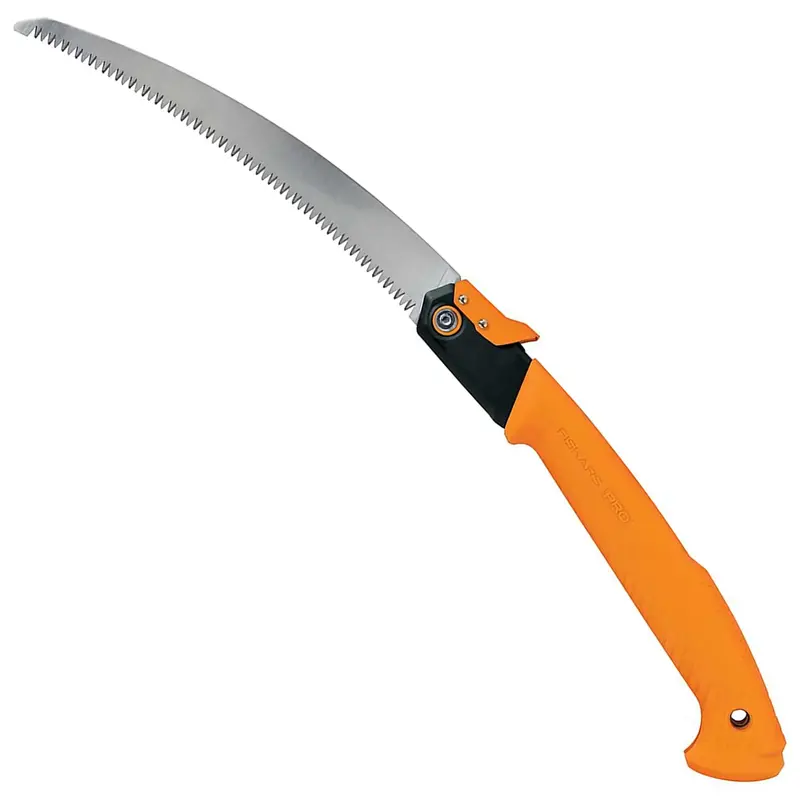 Fiskars Pro Folding Saw – 12″ Hardened Steel Blade, Compact Garden Cutting Tool