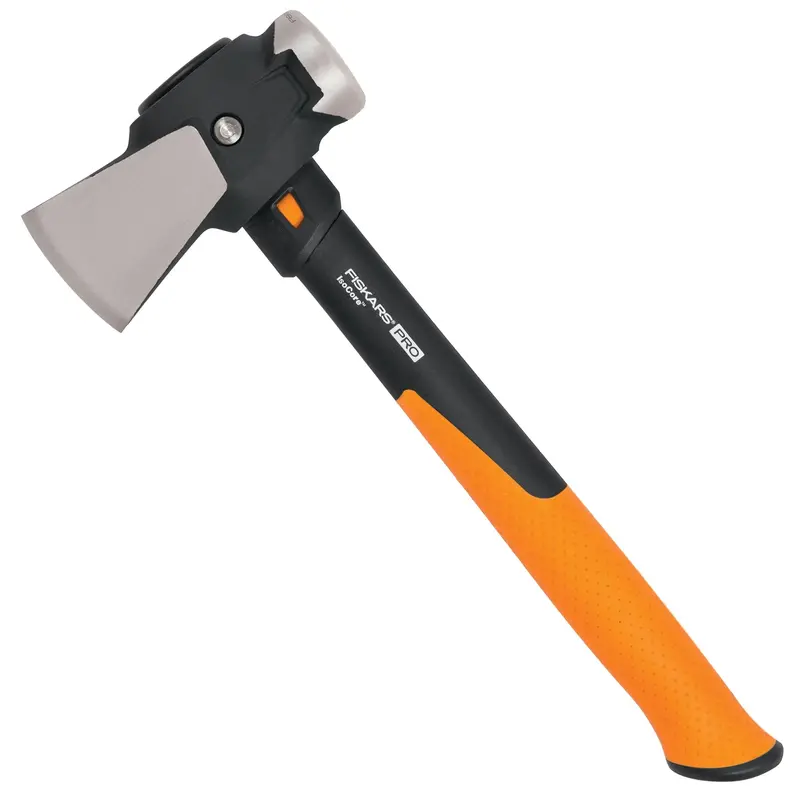 Fiskars Pro IsoCore Maul – 2.5 lb. Shock-Absorbing Head, 14-Inch Fiberglass Handle