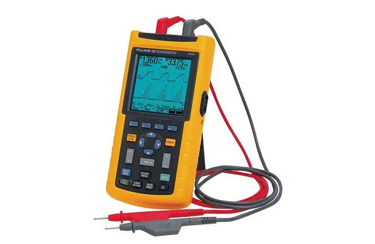 Fluke Portable Digital Storage Oscilloscope with ScopeMeter Functionality