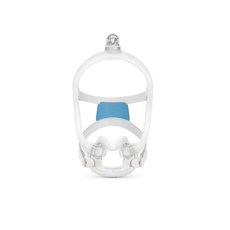 Full-Face CPAP Mask with Adjustable Headgear Straps