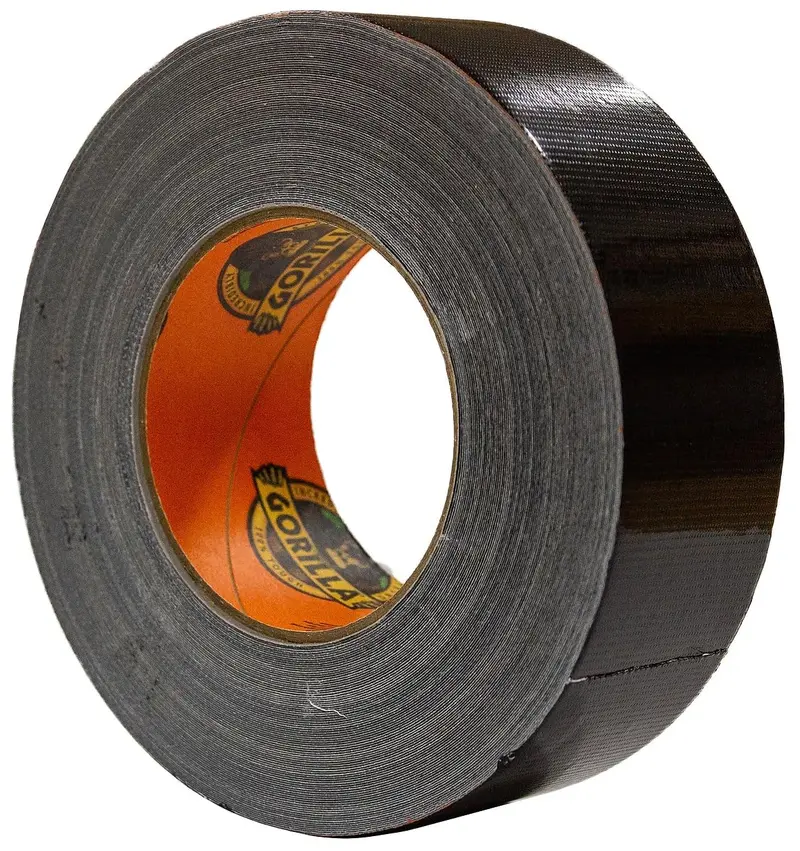 Gorilla Black Heavy-Duty Tape – Single Roll (30 Yards, 1.88″ Wide)
