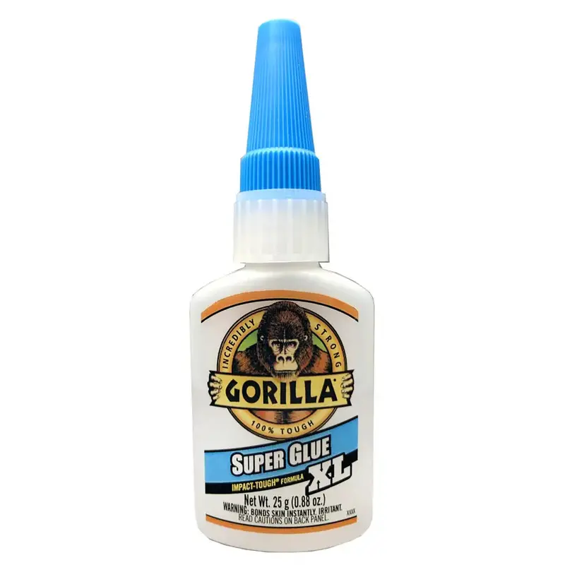 Gorilla Super Glue XL – 25g Fast-Bonding Adhesive for DIY and Home Repairs