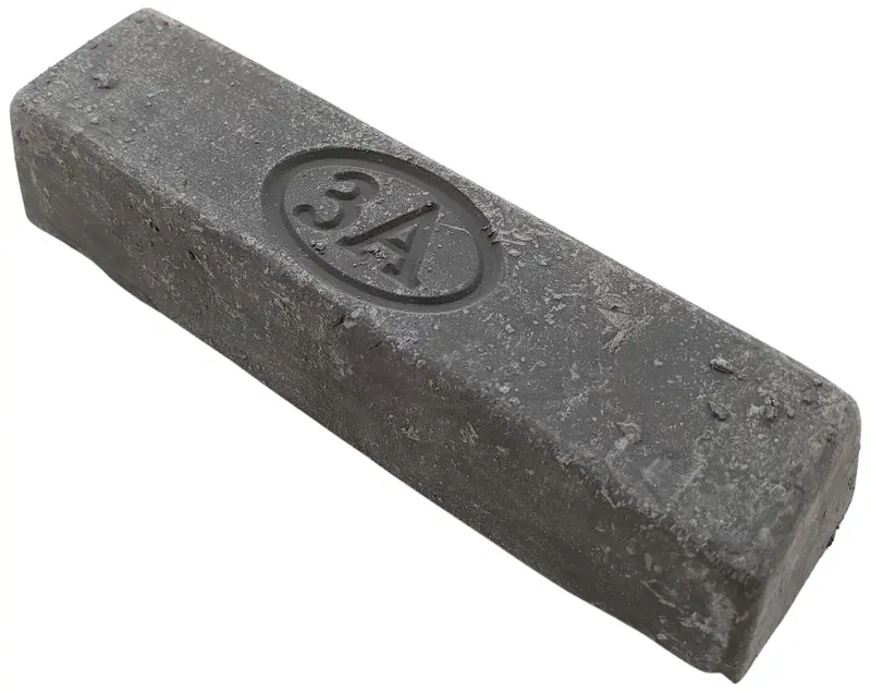 Gray Metal Buffing Compound Bar – 1.7 lb Cut-and-Polish Formula for Stainless Steel & Iron