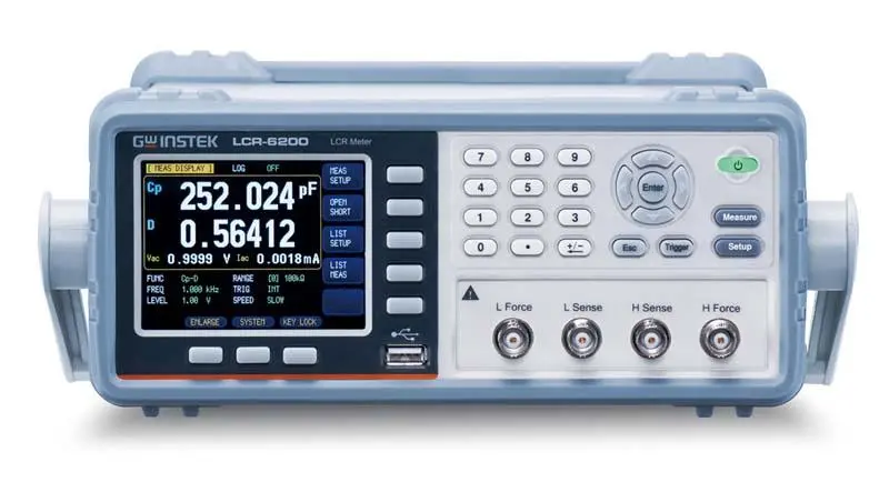 GW Instek LCR-6002 Precision LCR Meter with Auto-Ranging Capability