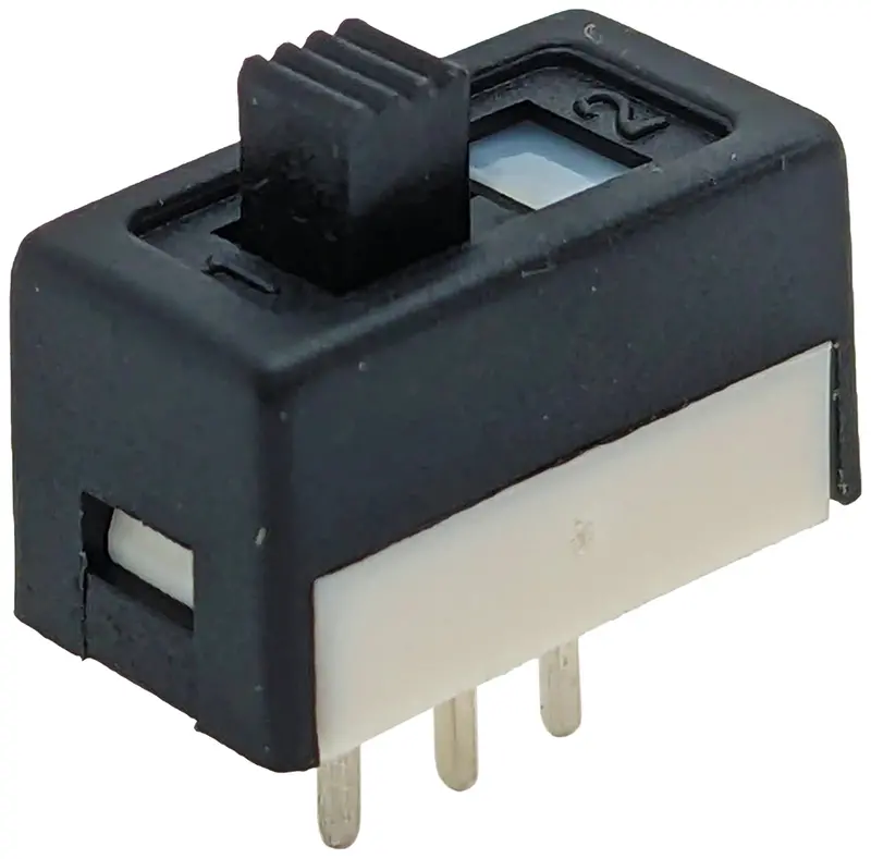 H251 Breadboard-Friendly SPDT Slide Switch – 0.1″ Pin Spacing