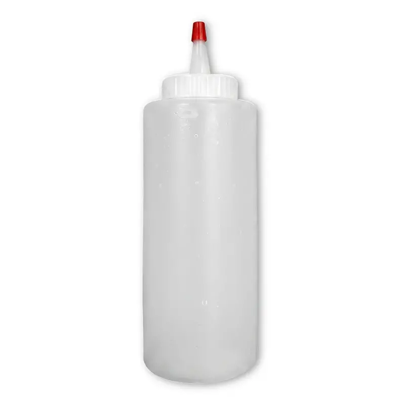 HDPE Wide-Mouth Dispenser Bottle – 12-Ounce Capacity