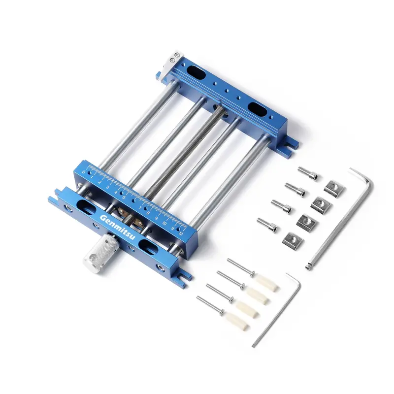 Heavy-Duty Aluminum Bench Vise – 238 × 168 × 4.1 mm, 0–145 mm Jaw Capacity