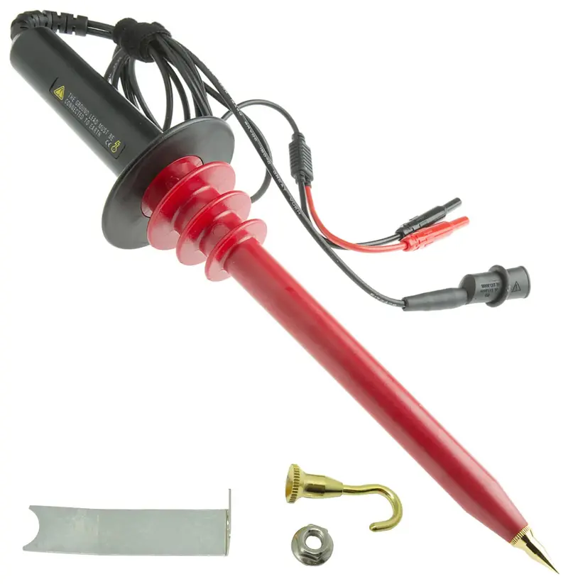 High-Voltage Differential Probe: 40 kV DC / 28 kV AC (50–60 Hz)