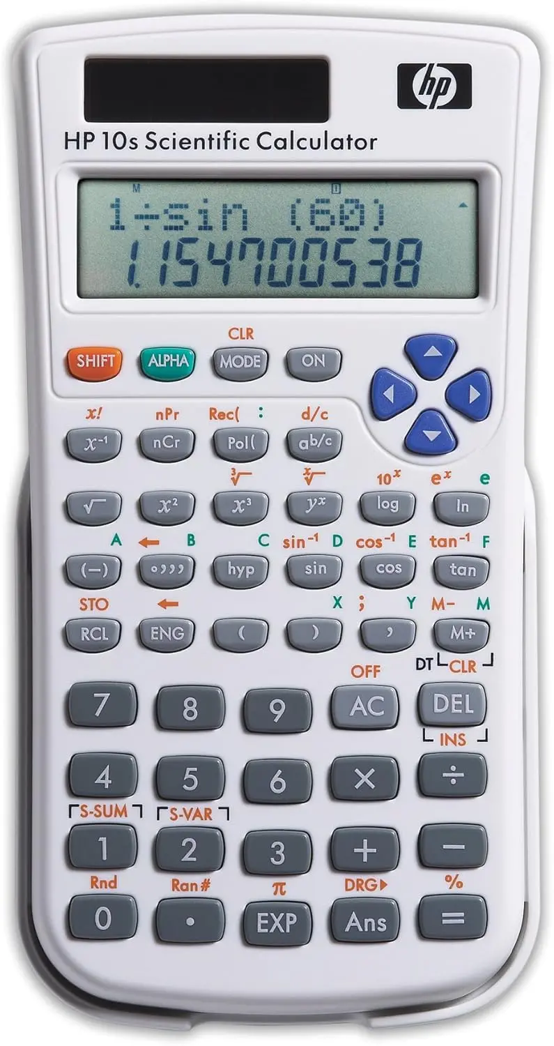 HP 10s Scientific Calculator – Entry-Level Functionality for Students and Educators