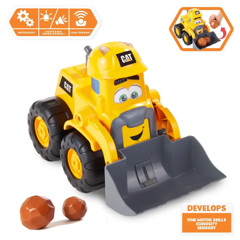 Kids’ Construction-Themed Wheel Loader Toy