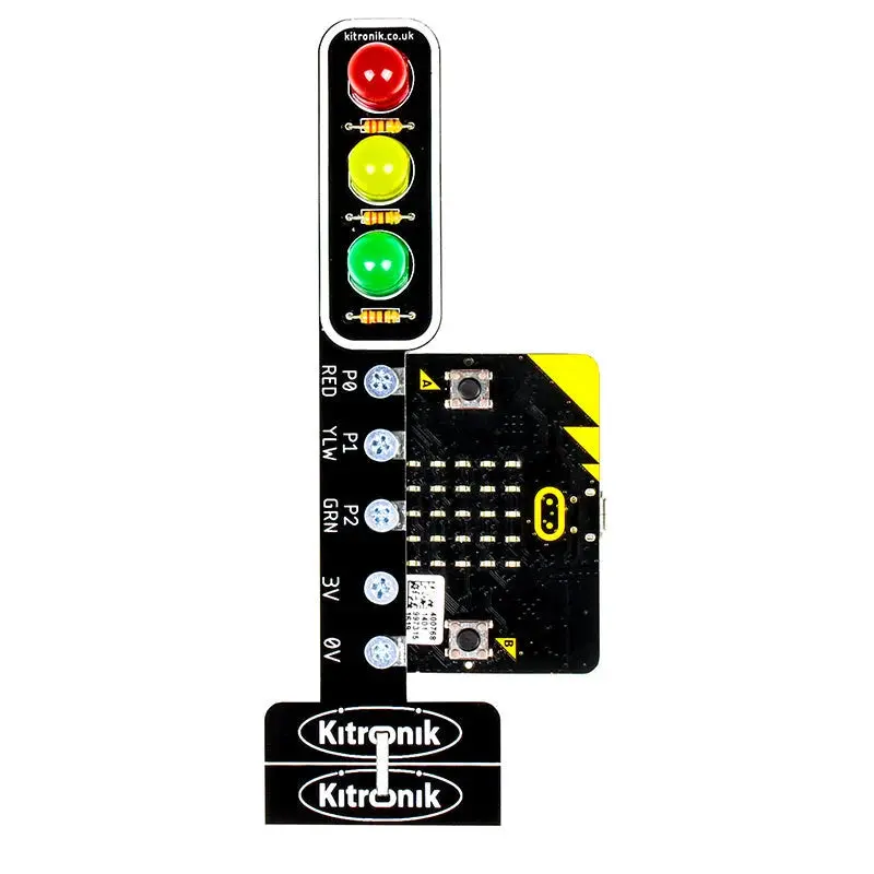 Kitronik STOP:bit Traffic Light Simulator for BBC micro:bit