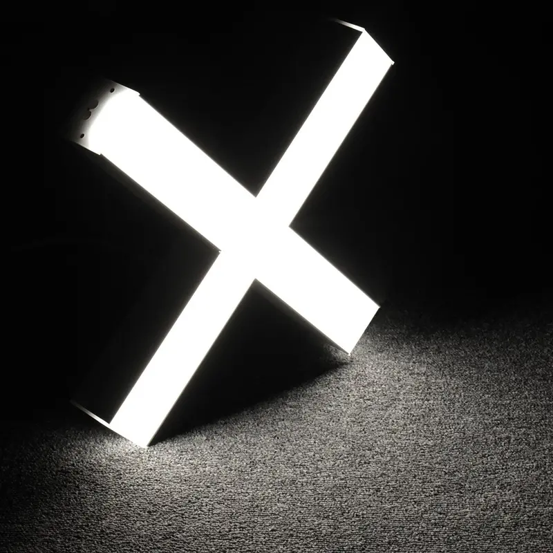 Linkable X-Shape LED Light Bar – 5000K Cool White, Modular Design – Discontinued