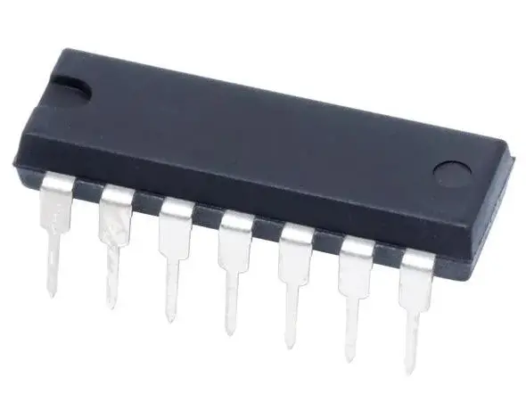 LM324 Quad Operational Amplifier IC – 14-Pin DIP