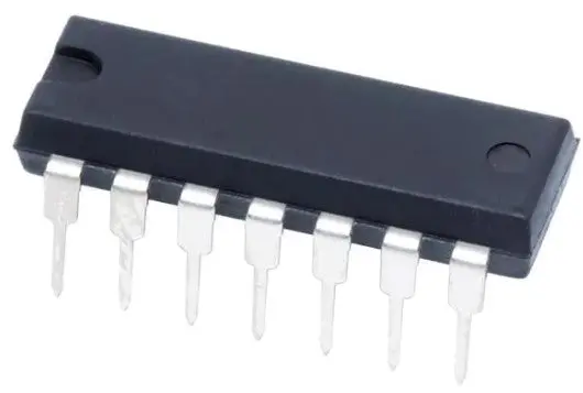 LM339 Low-Power Quad Comparator IC – 14-Pin DIP, Low Offset
