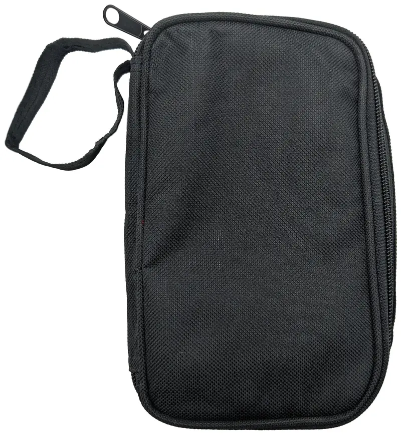 Medium Multimeter Carrying Case – Zippered Protective Pouch (4″ × 1.5″ × 7″)