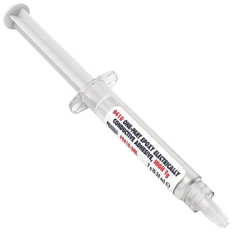 MG Chemicals 9410 Single-Component Conductive Adhesive – 3mL Heat-Cured, High-Tg Bonding Solution