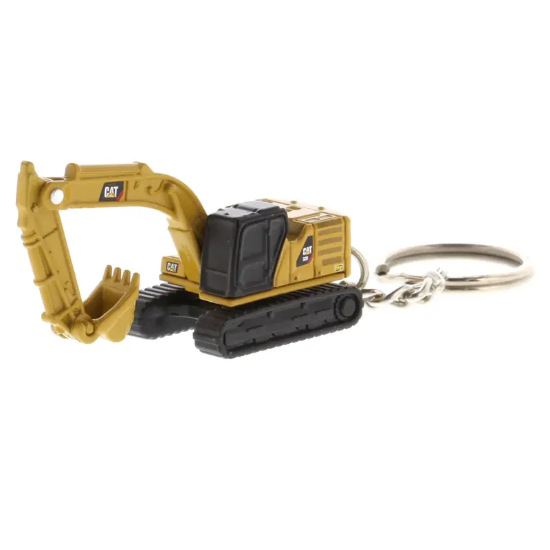 Micro 320 Hydraulic Excavator Miniature Keychain