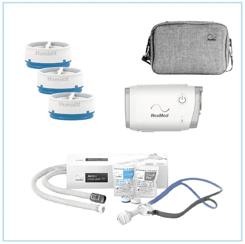 Mini Air-Powered Health Bundle – On-the-Go Functionality