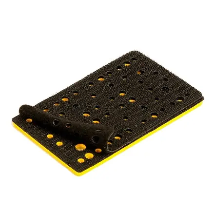 Mirka 935GV-E Grip Backup Pad — 3″ × 5″, 46-Hole for DEOS Sanders