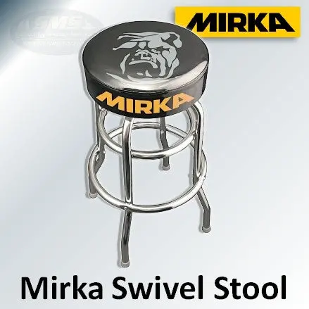 Mirka Bulldog Swivel Stool – Ergonomic Height-Adjustable Seating for Workshops