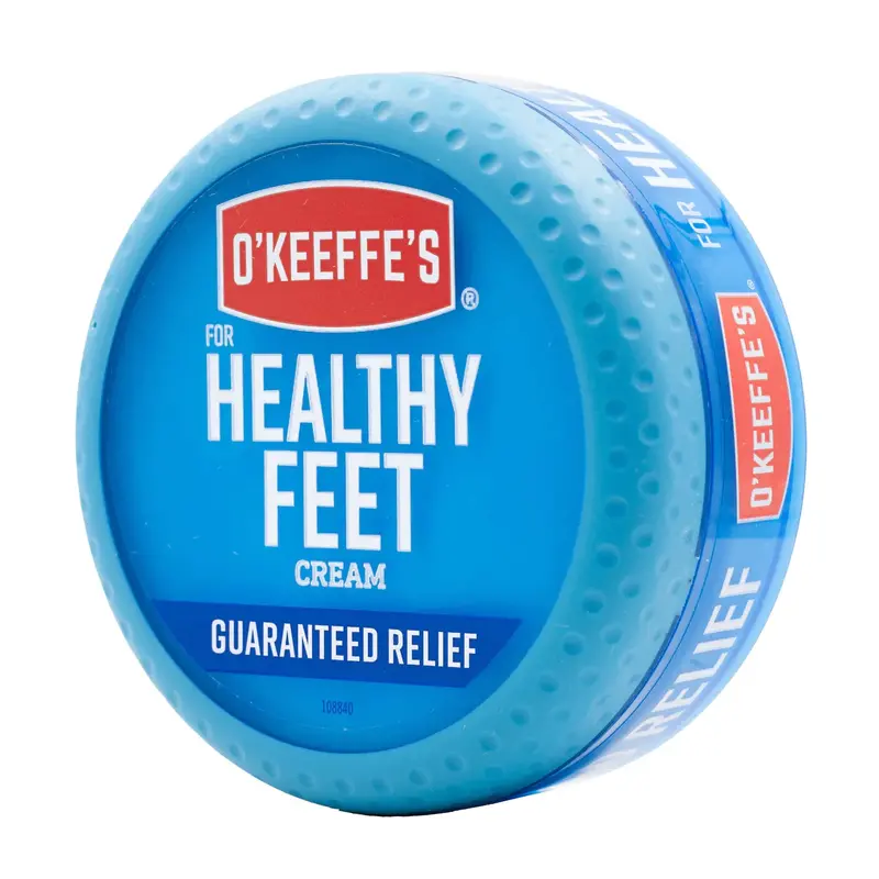O’Keeffe’s Healthy Feet Cream – 3.2 oz Repair Formula for Severely Dry, Cracked Skin