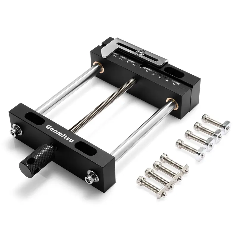 Open-Box Heavy-Duty Aluminum Bench Vise Clamp – 10.2″ × 5.5″ × 1.6″