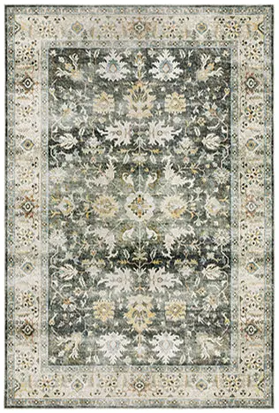 Oriental Weavers Charleston Durable Washable 2 ft x 8 ft Rug – Tone 09
