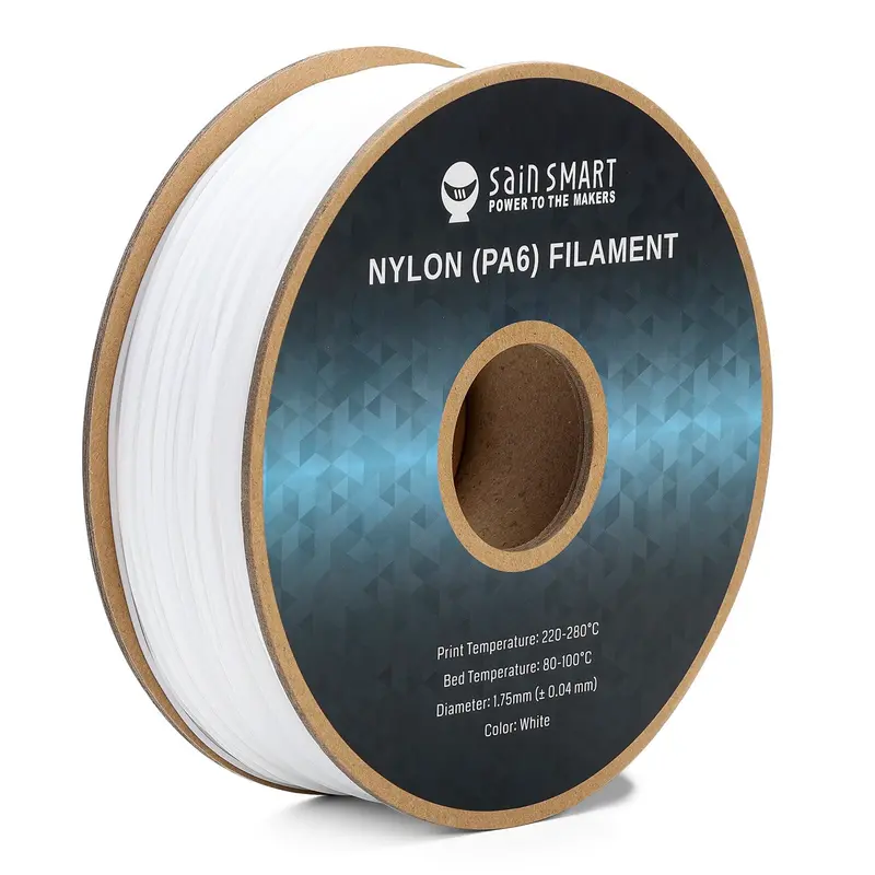 PA6 Nylon 3D Filament – 1.75mm, 1kg Spool, ±0.04mm Dimensional Accuracy