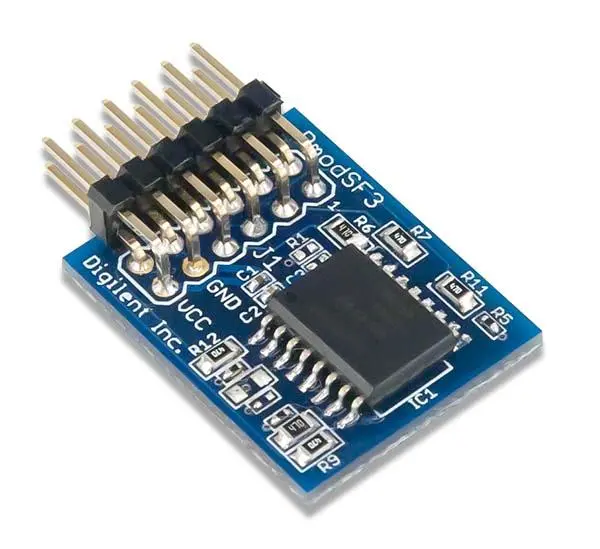 PmodSF3 32 MB Serial NOR Flash Memory Expansion Module