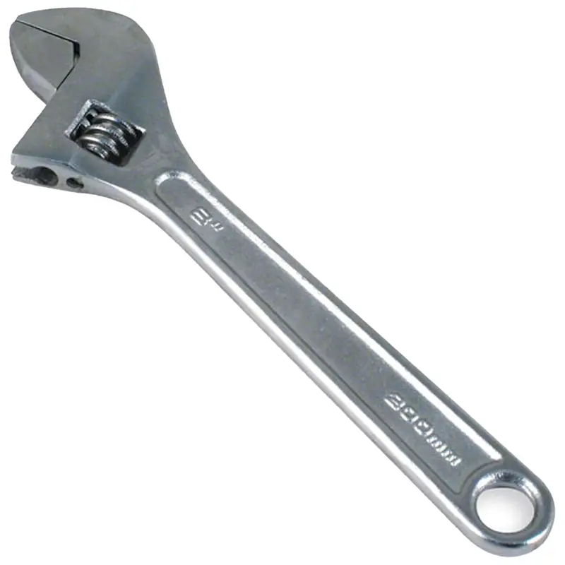 Pony 8-Inch Adjustable Wrench – Precision Tool with Smooth Jaw Adjustment (Model 01-008)