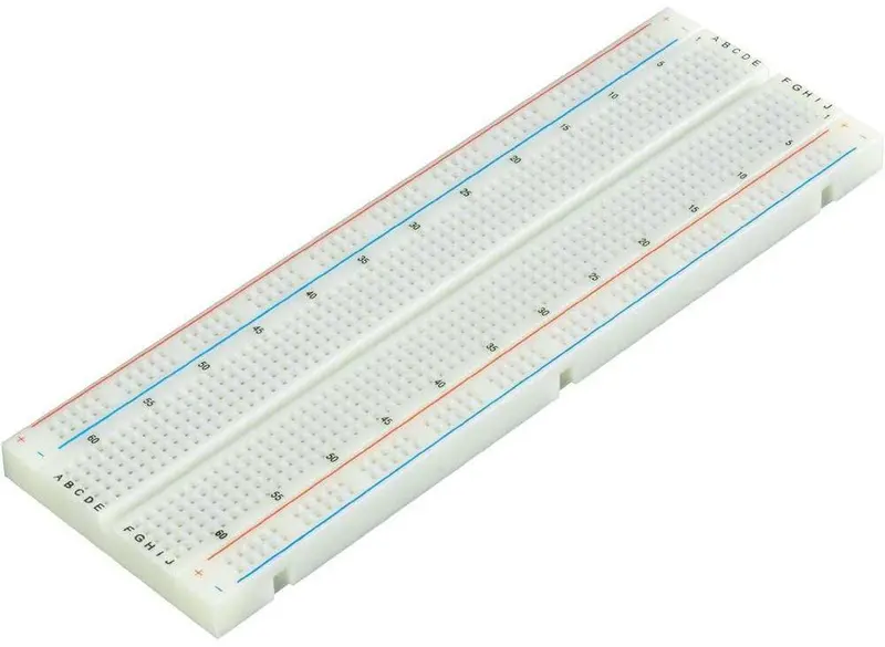 Premium 830-Tie-Point Solderless Breadboard – 6.5″ × 2.1″ Format