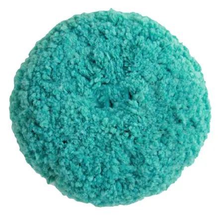 Presta 9″ Green Blend Wool Polishing Grip Pad – Balanced Cut & Finish