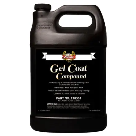 Presta Gel Coat Compound – Fine Finishing Formula (1 Gallon)