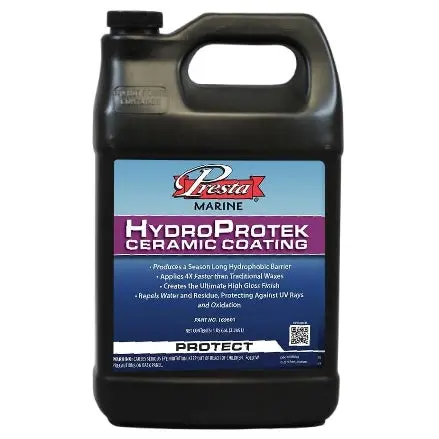 Presta HydroProtek Ceramic Coating Spray – 1-Gallon Professional-Grade Protection, SKU 169601