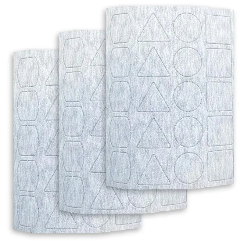 Proxxon 180-Grit Sanding Pads for PS 13 – Pack of 60 (3 Sheets × 20 Pads, 28 822)