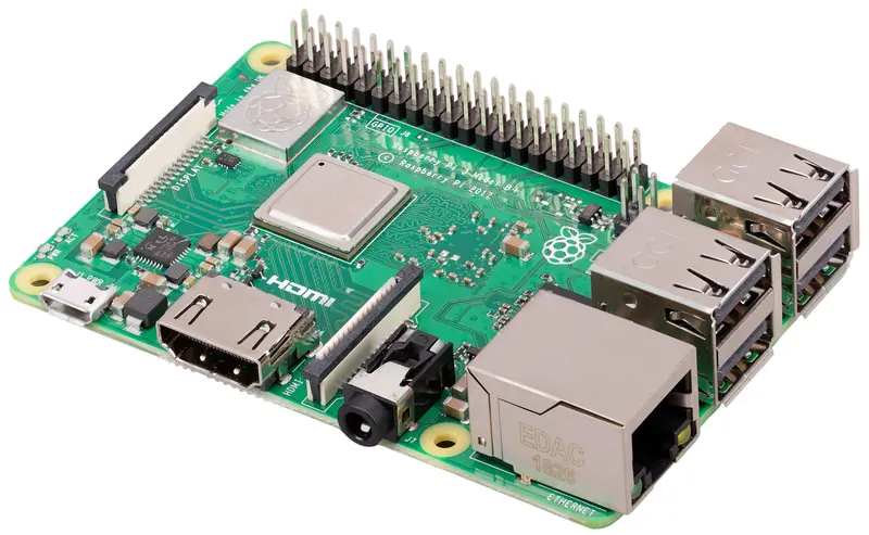 Raspberry Pi 3 Model B+ – Quad-Core 64-Bit 1.4GHz Board with Dual-Band Wi-Fi, Bluetooth 4.2 & PoE Support