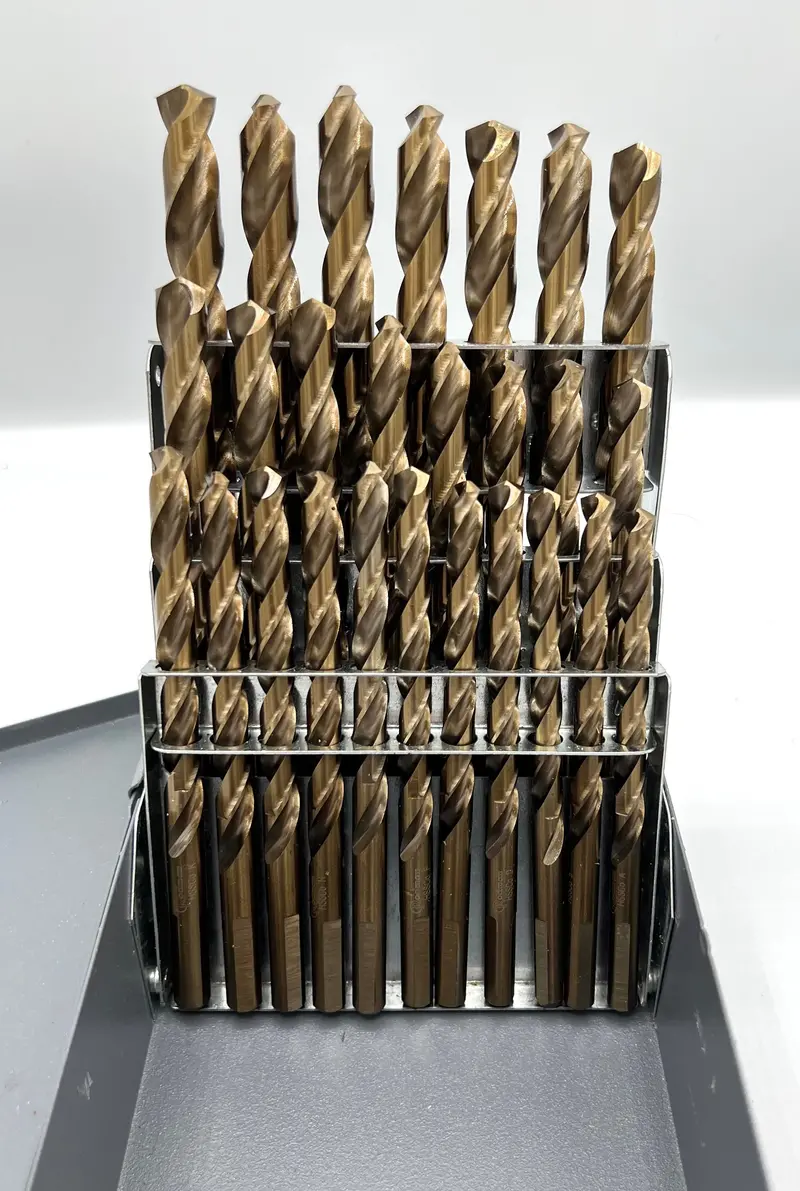 Reaper Cobalt Letter Drill Bit Set – A Through Z, Precision Ground HSS-Cobalt