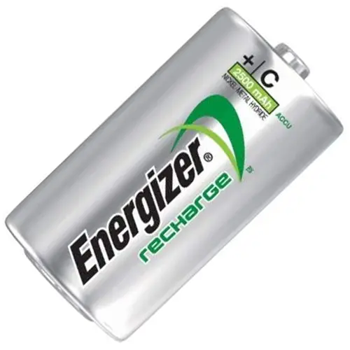 Rechargeable C-Sized NiMH Battery – Nickel-Metal Hydride Power Cell for Medium-Drain Devices