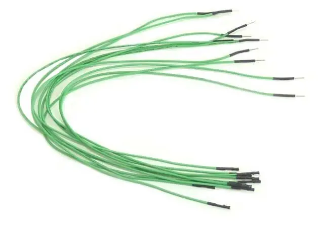 Reinforced 10-Piece Male-to-Female Jumper Wire Set
