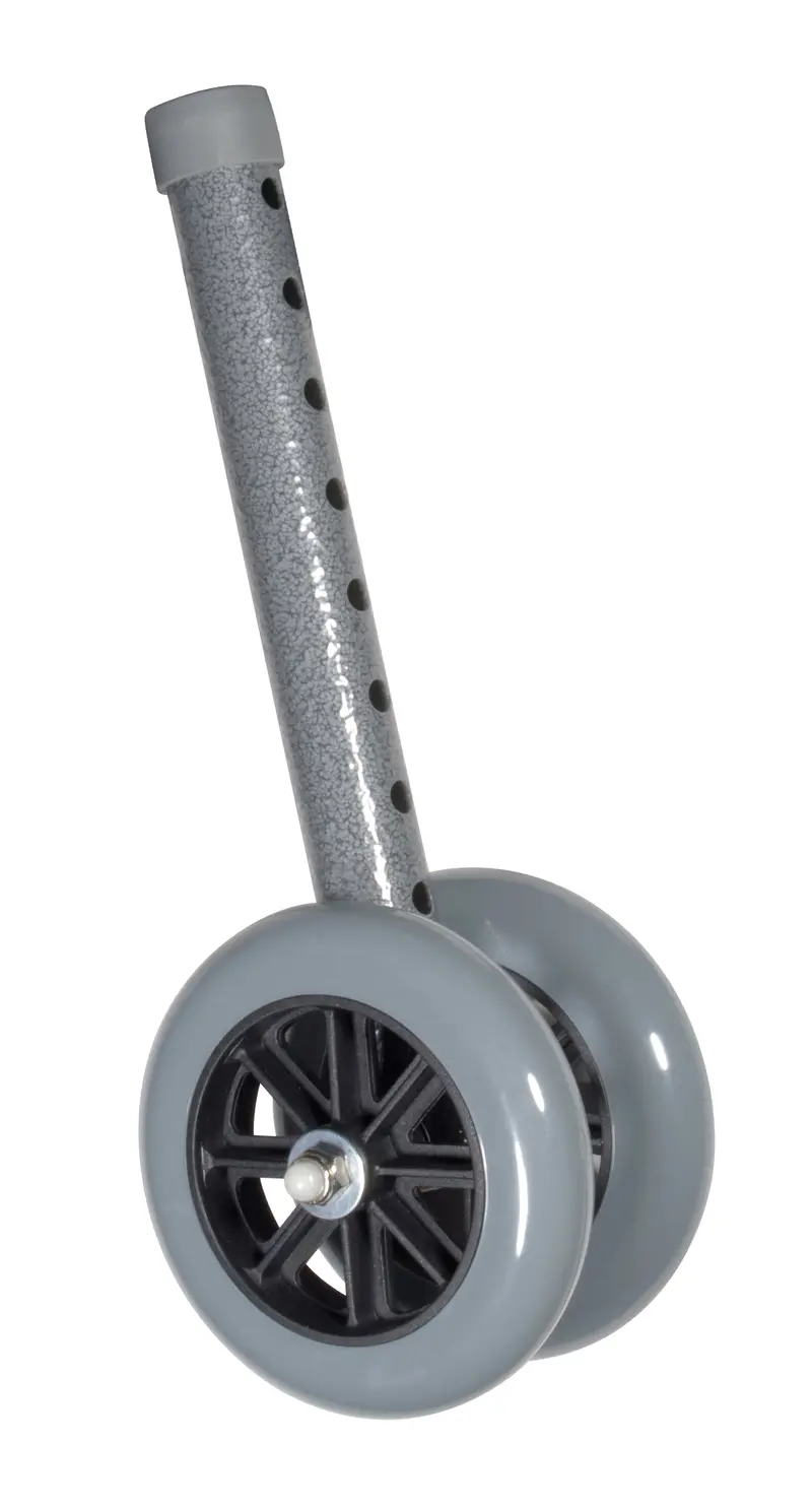 Replacement 5-Inch Durable Mobility Wheels (Single Set)
