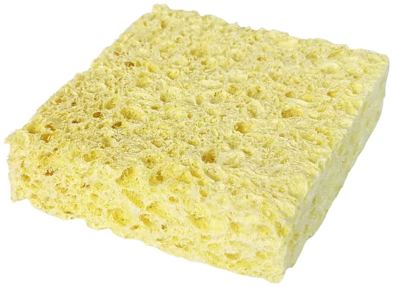 Reusable Soldering Iron Tip Cleaning Sponge — 2.45″ x 2.45″ x 0.75″ Dimensions
