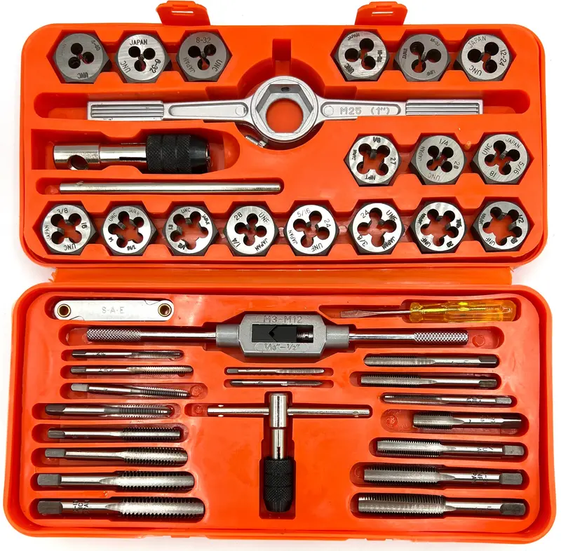 Rodman 41-Piece SAE Tap and Die Kit
