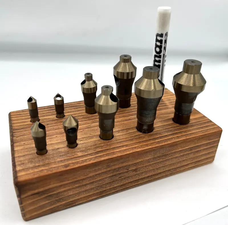 Rodman Piloted and Non-Piloted 82° Cobalt Countersinks – Heavy-Duty Metalworking Bits