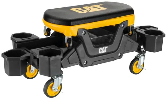 Rolling Workshop Seat with Detachable Creeper Pad