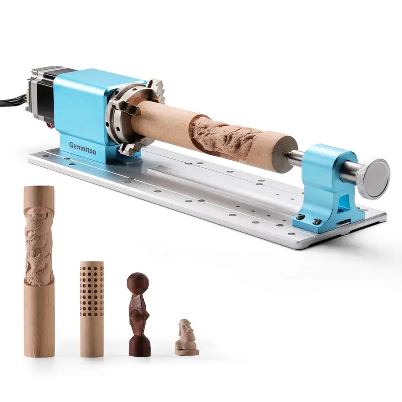 Rotary Axis Module Kit for PROVerXL – Open-Box Accessory for 4×4 & 4030 V2 CNC Machines, Expanding Capabilities to Cylindrical Workpieces
