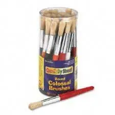 Round Colossal Brushes – 30-Piece Oversized Brush Set
