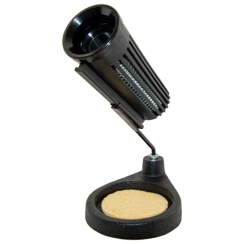RSR Heavy-Duty Soldering Iron Stand with Integrated Cleaning Sponge