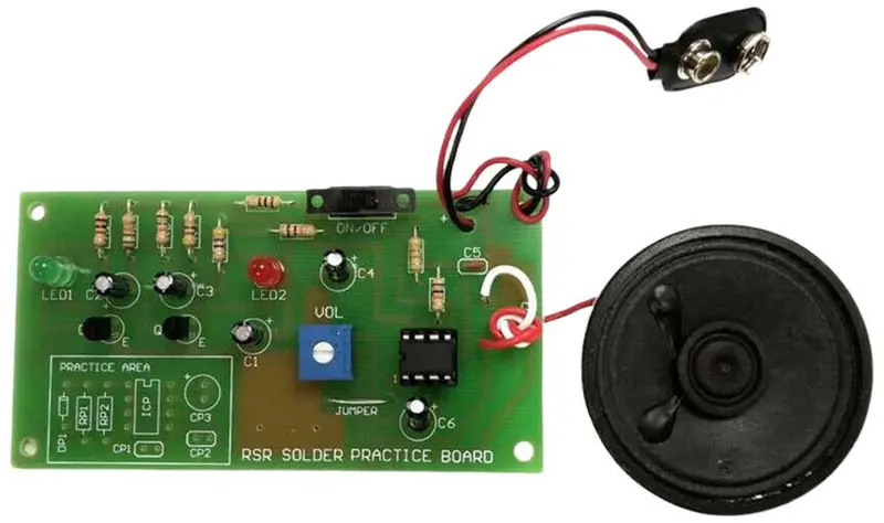 RSR Universal Solder Practice Board for Through-Hole & Basic SMD Components